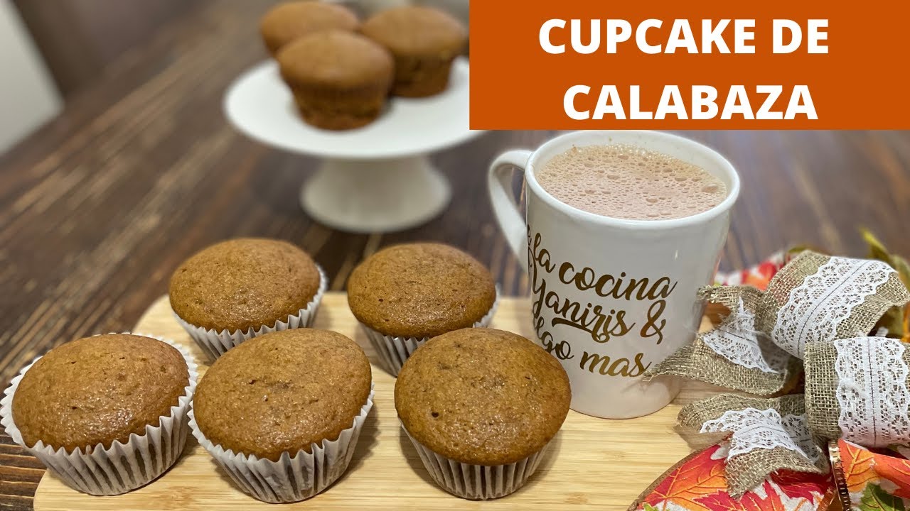 CUPCAKES de calabaza saludables  / PUMPKIN MUFFINS