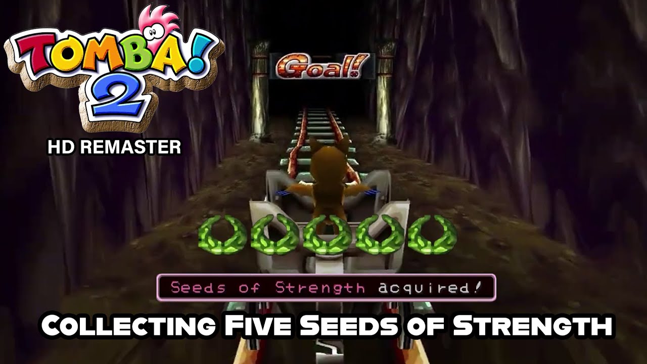 Collecting Five Seeds of Strength - Tomba! 2 The Evil Swine Return HD Remaster Walkthrough
