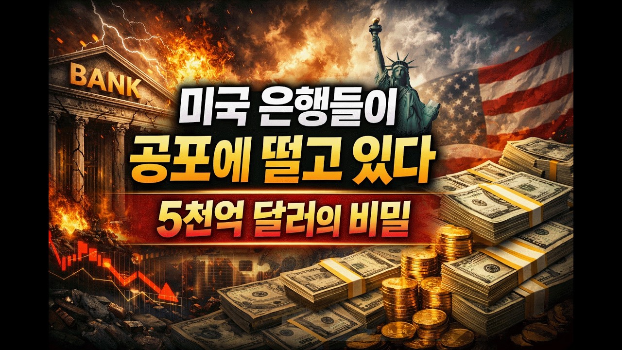 은행들이 떨고 있는 이유… 스테이블 코인이 미국에 돈을 빨아들이는 방법 (5천억 달러 전쟁)