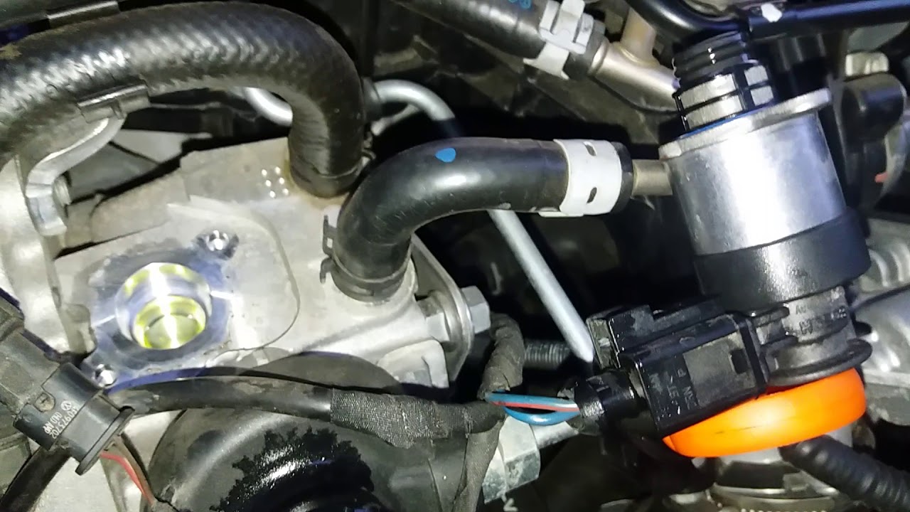Проверка ТНВД на наличие стружки 2.0 TDI vag