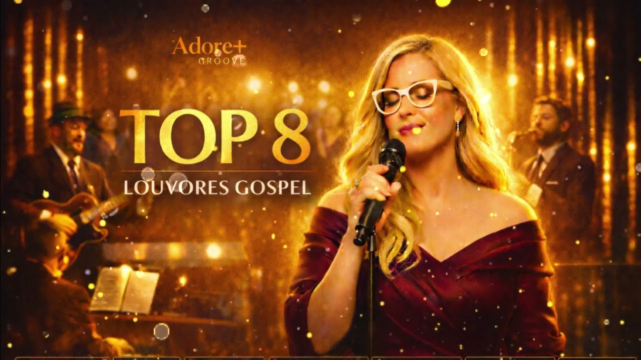 👉 TOP 8 Louvores Gospel | Jazz Worship & Adoração | Adore+ Groove