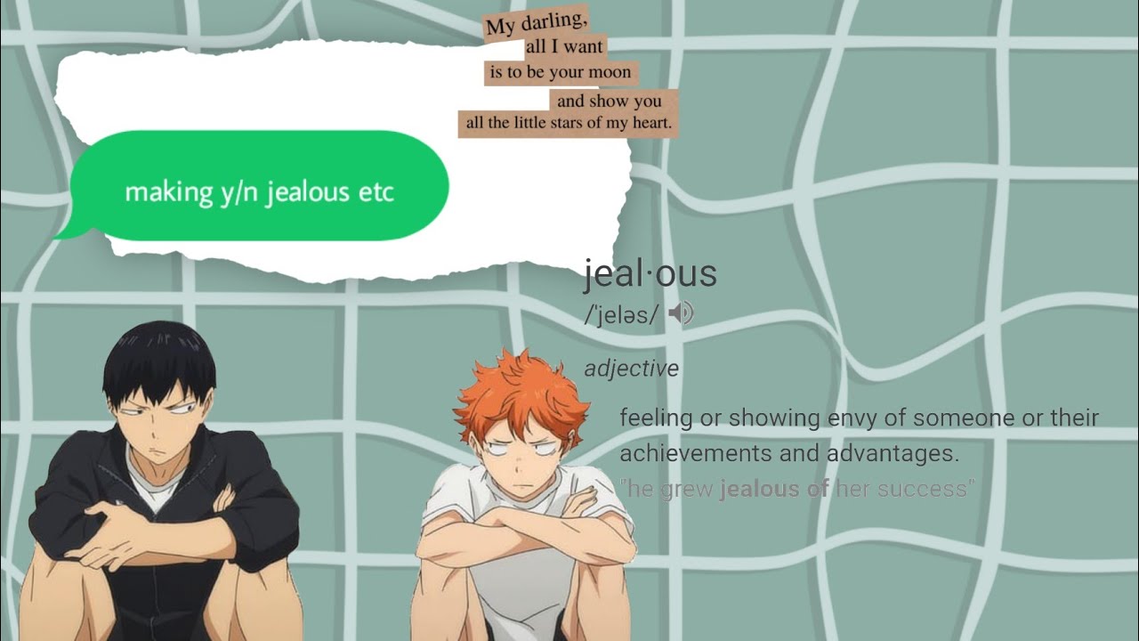Y/n responds to || Various!characters making/trying to make y/n jealous