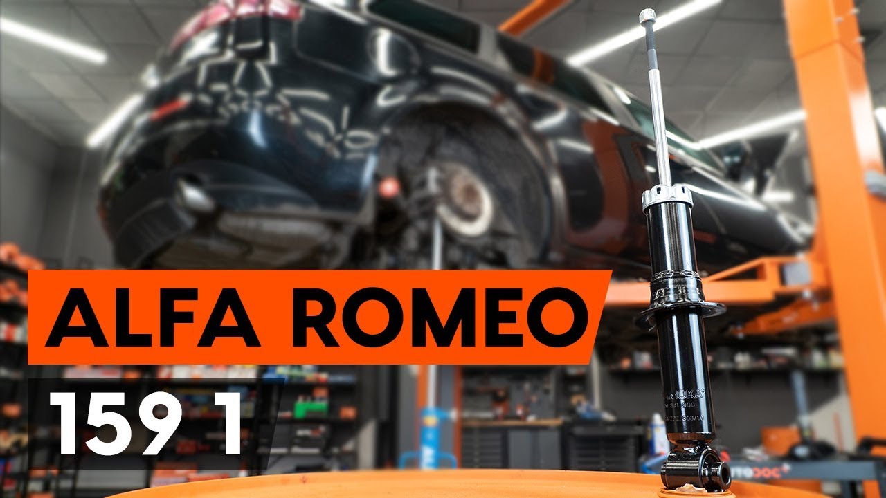 ALFA ROMEO 159 (939) hátsó lengéscsillapító csere [ÚTMUTATÓ AUTODOC]