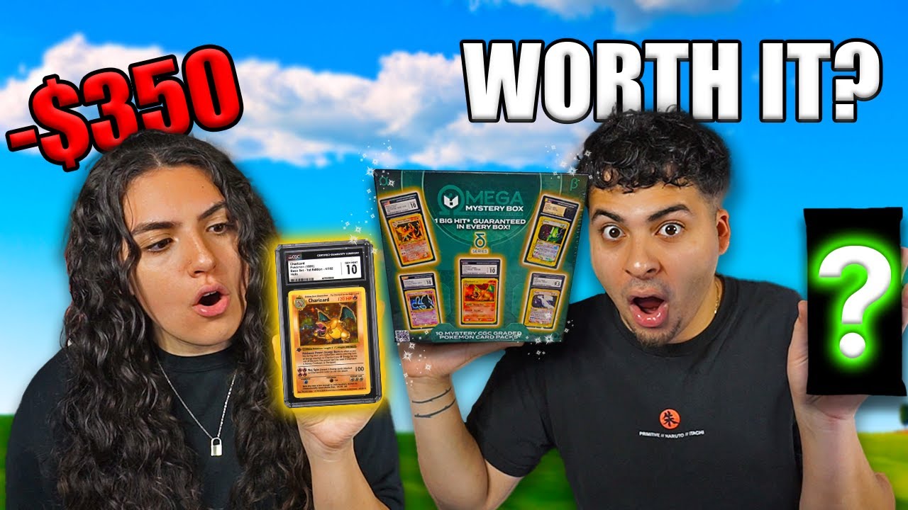We Risked $350 On A Omega Graded Pokemon MYSTERY Box…