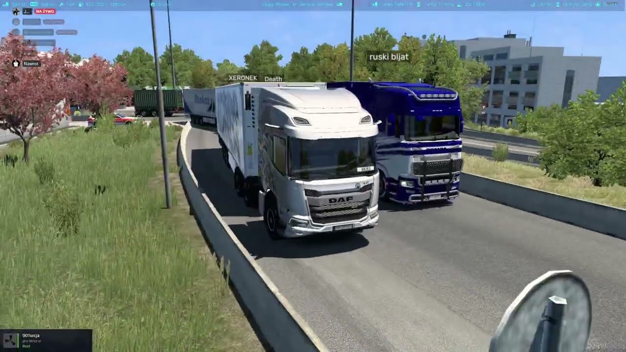 Euro Truck Simulator 2 - Jedziemy z ekipą w podróż