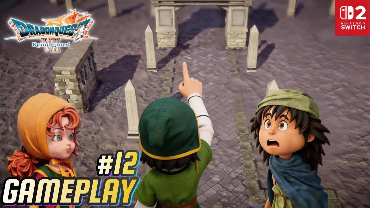DRAGON QUEST VII Reimagined - Finalizando El Palacio Del Desierto- En Español Gameplay #12