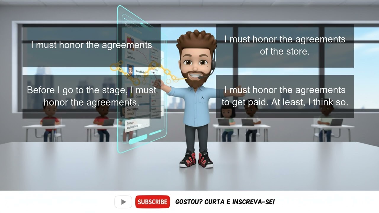 Você vai se surpreender! I Must Honor the Agreements