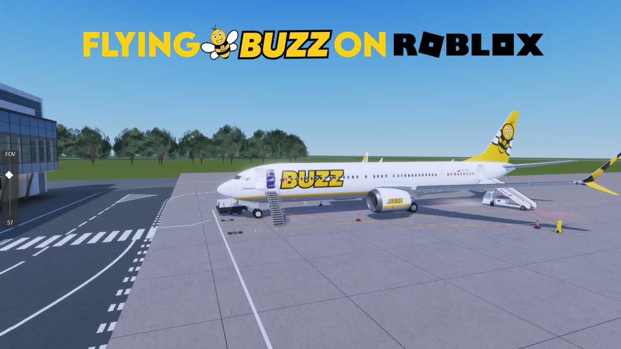 Flying Buzz (Ryanair)｜ Flexi Plus｜Kraków to Tenerife｜ROBLOX Airline Review