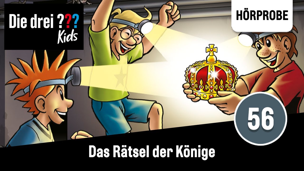 Die drei ??? Kids - Folge 56: Das Rätsel der Könige | Hörprobe zum Hörspiel