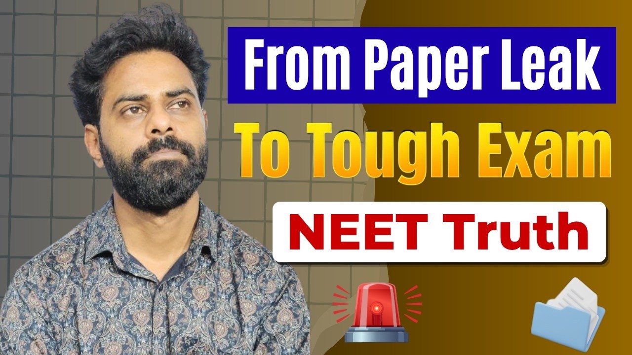 From Paper Leak To Tough Exam: NEET Truth