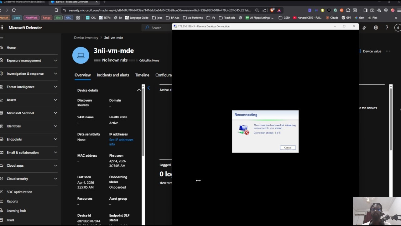 Not Every Lab Works First Try | Azure VM & MDE Issues