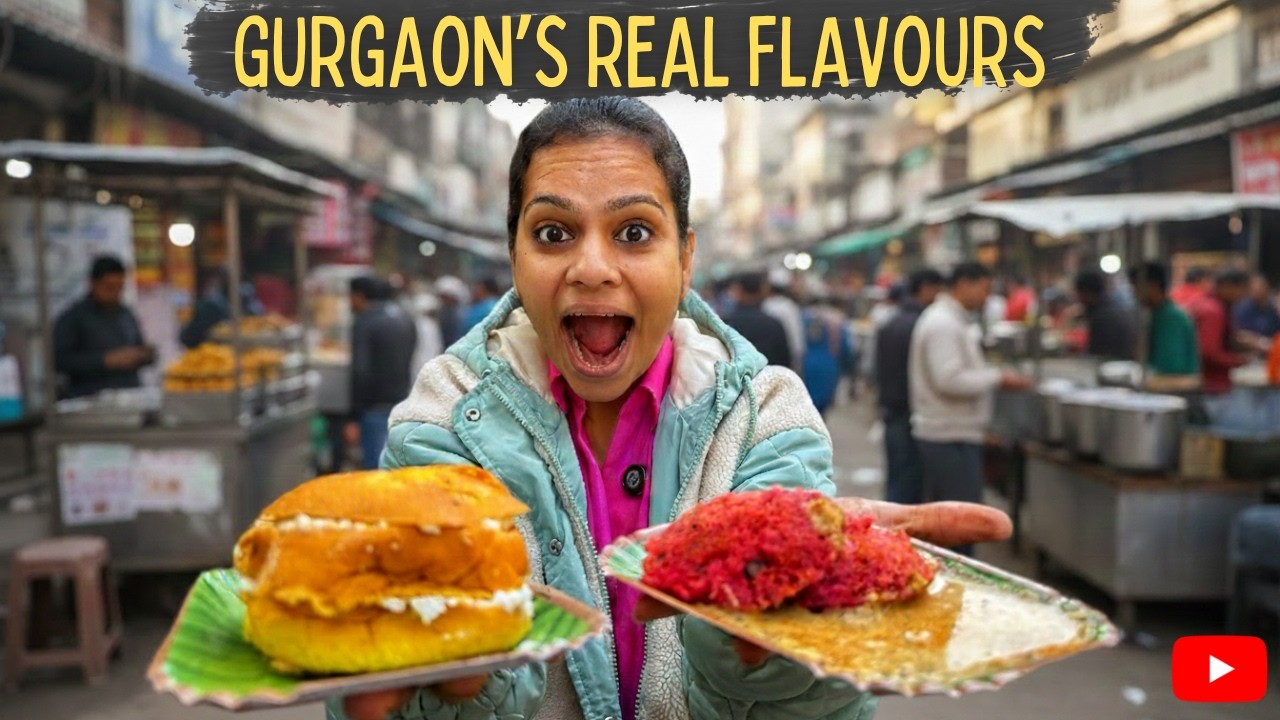 Gurgaon Food Vlog | From Breakfast to Dinner & The Best Places to Eat in Gurgaon
