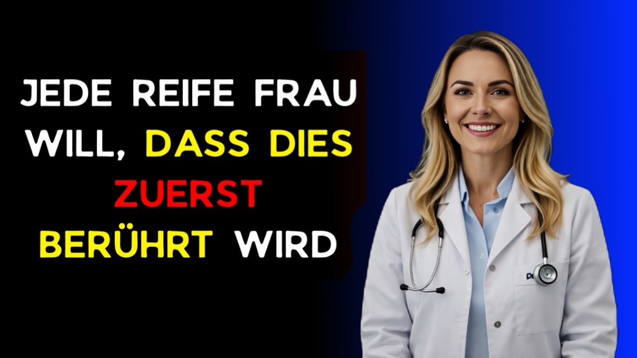 Jede reife Frau möchte, dass dies zuerst berührt wird – aber Männer wissen es nicht.
