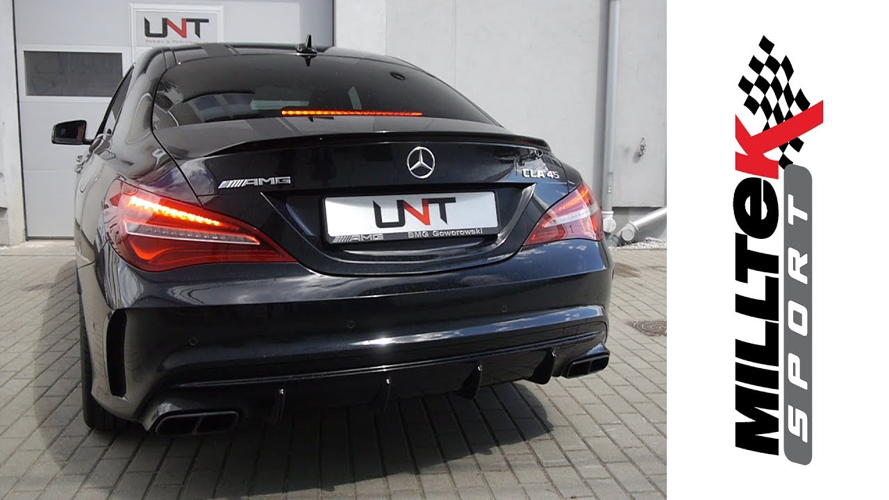 Mercedes-Benz CLA 45 AMG | Wydech Milltek Sport Cat-back Non-resonated exhaust | Wydechowe.pl