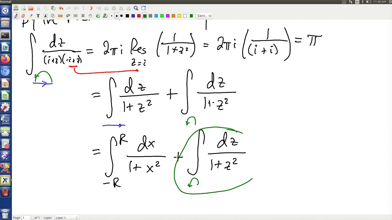 Using contour integrals to evaluate real integrals
