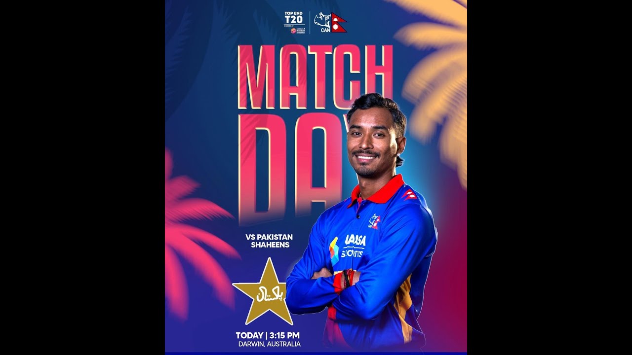 Pakistan VS Nepal | Top End T20 SERIES 2025
