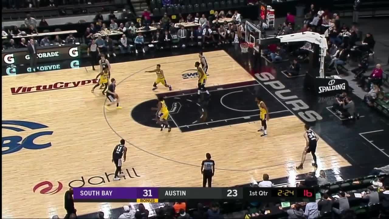 Daulton Hommes with 23 Points vs. South Bay Lakers