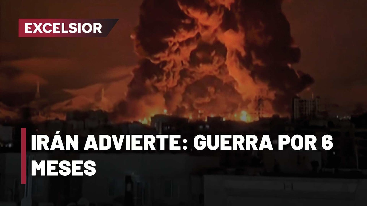 Ir&aacute;n afirma que puede sostener 6 meses de guerra contra Estados Unidos e Israel