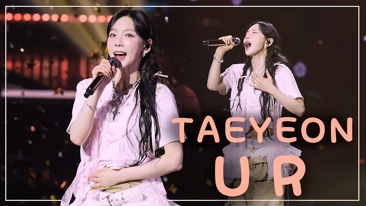 [4K] TAEYEON (태연) :: U R + 앵콜 인사 ::  (TAEYEON) fancam 250308