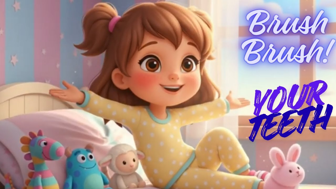Brush Your Teeth Song for Kids | Fun Morning Routine Nursery Rhyme