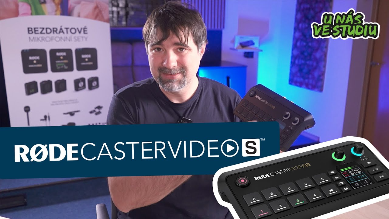 U NÁS VE STUDIU: RØDE RØDECaster Video S
