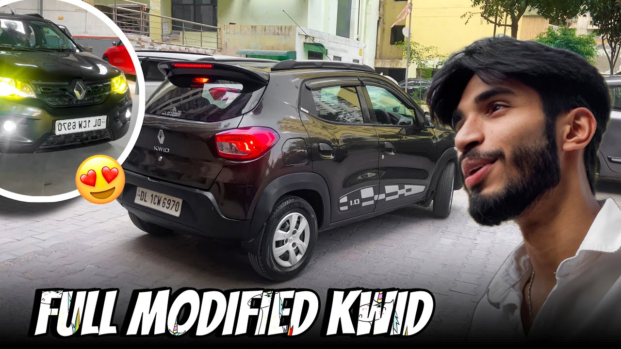 KWID modification  || part 2  ||  #kwid #modification