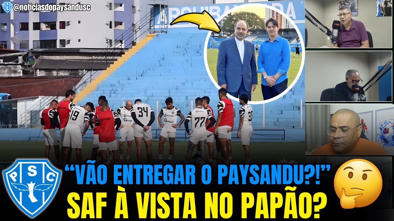 ⚠️SAF NO PAPÃO? Torcida em choque com os bastidores da Curuzu! NOTÍCIAS DO PAYSANDU SC