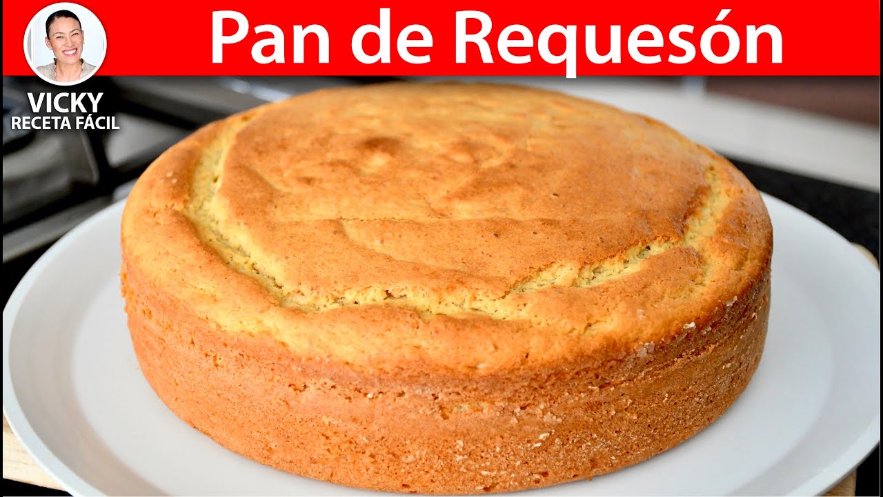 PAN DE REQUESON El más rico del mundo!! | Vicky Receta Facil