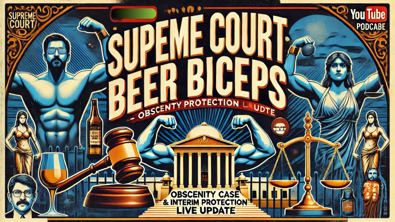 ⚖️ Supreme Court: Beer Biceps - Obscenity Case & Interim Protection Live Update 🔴🚨- 354