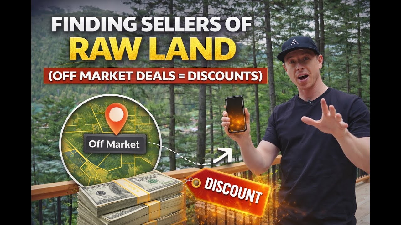 How Land Investors Find OFF-MARKET Deals (Before Anyone Else Sees Them)