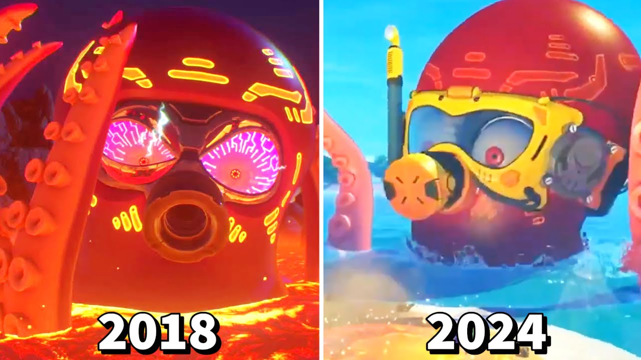 ASTRO BOT Octopus Boss Fight Comparison | ASTRO BOT: Rescue Mission VR (2018 vs. 2024)