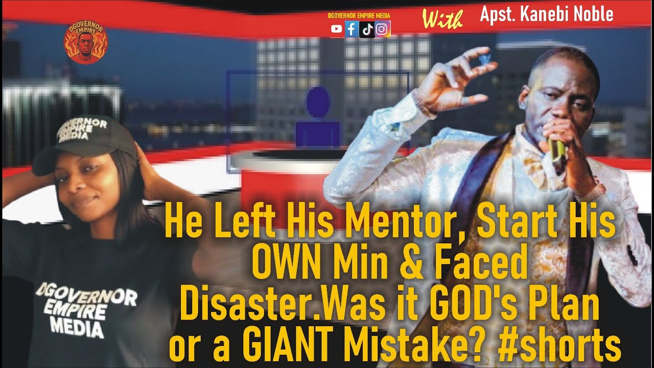 He Left His Mentor, Start His OWN Min & Faced Disaster.Was it GOD's Plan or a GIANT Mistake? #shorts