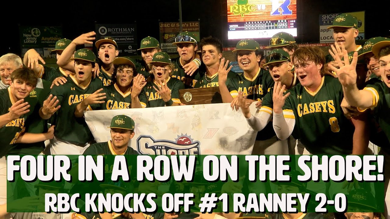 Red Bank Catholic 2 Ranney 0 | SCT Baseball Final | Caseys 4th Straight Shore Title