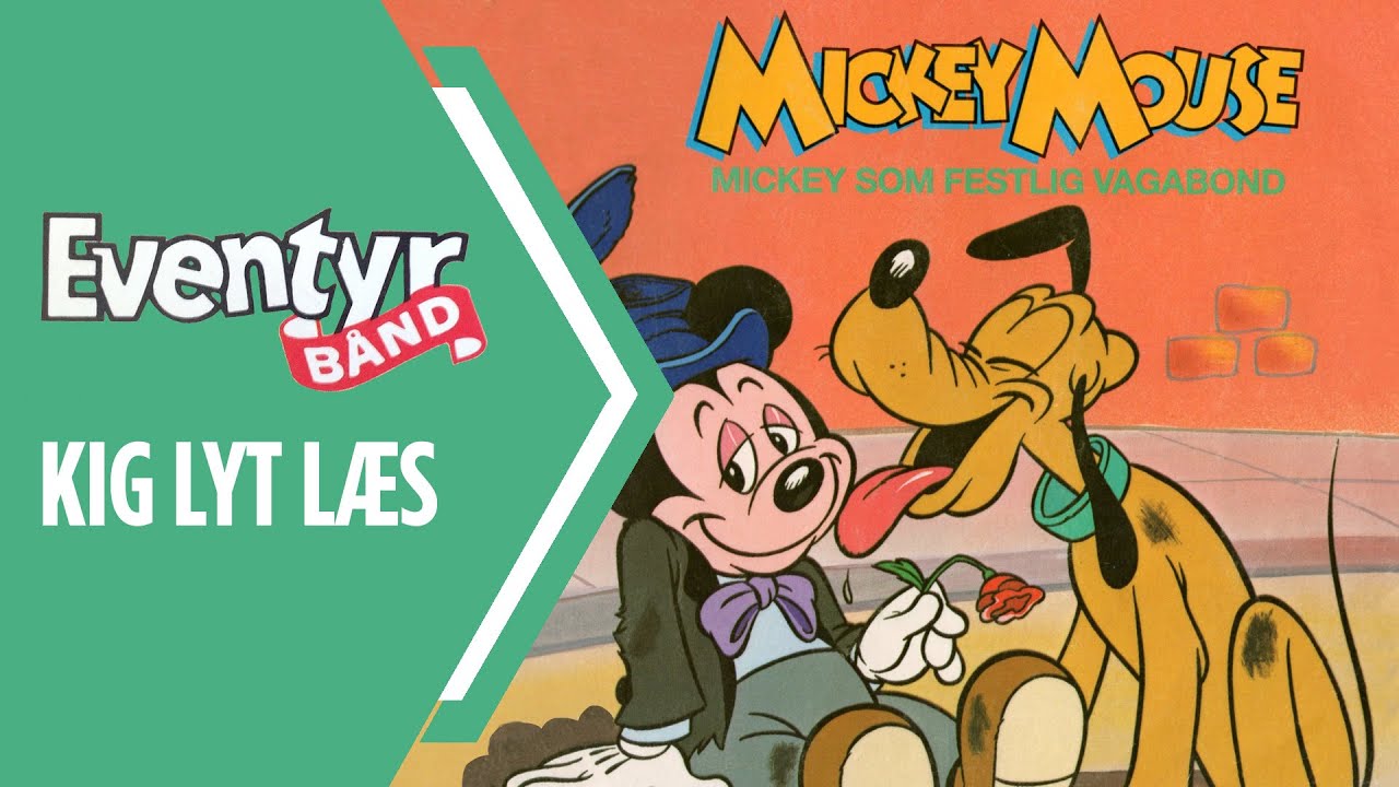Mickey Mouse - Mickey som festlig vagabond | Dansk Lydbog | Eventyrbånd Nr. 44