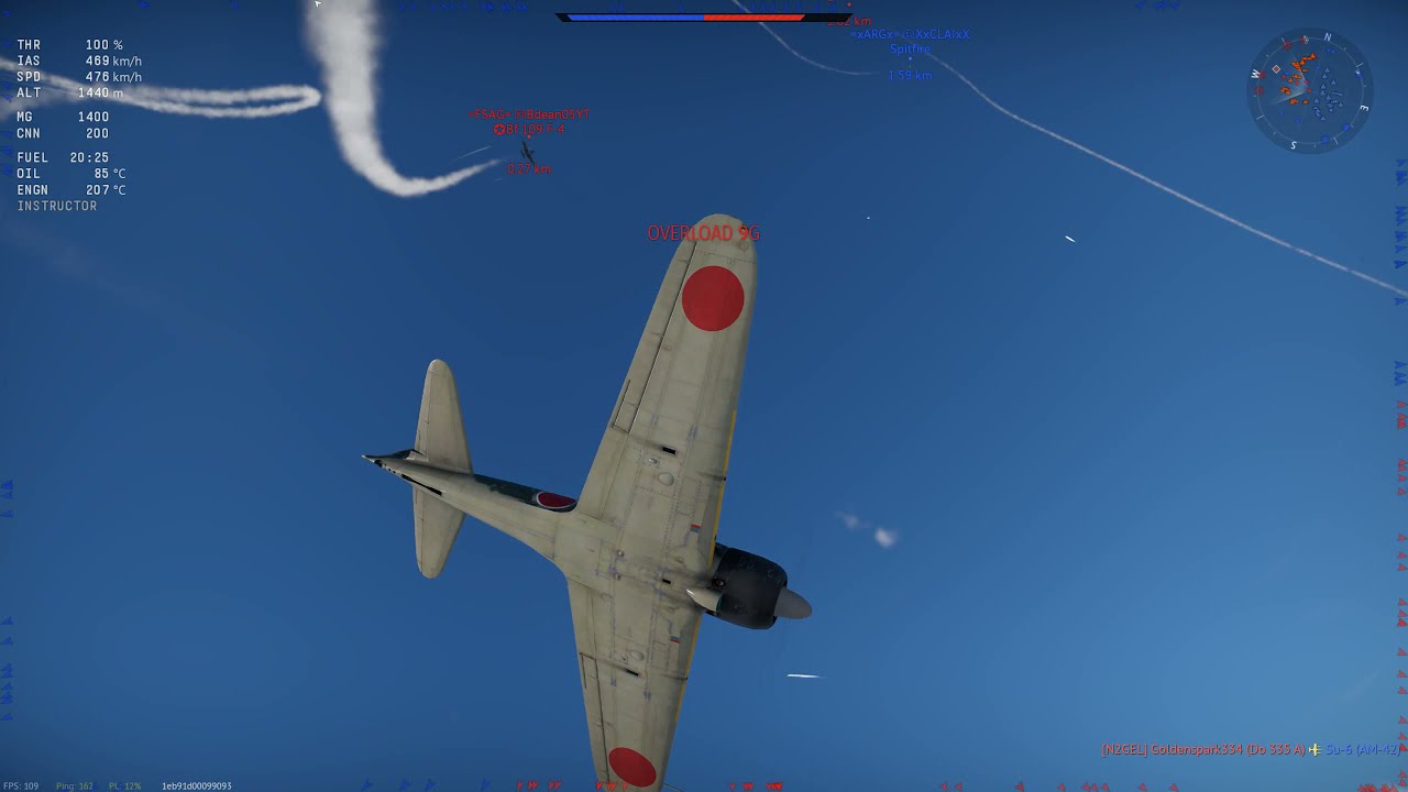 A6M3 mod  22 - When you're on a Japanese plane