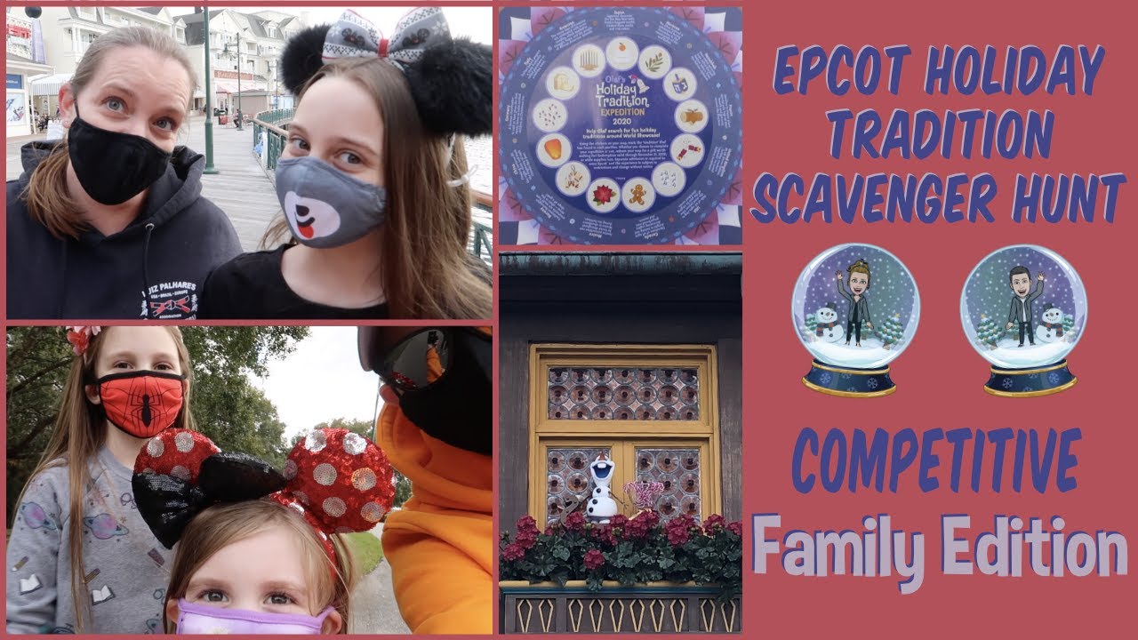 Epcot Holiday Scavenger Hunt | Walt Disney World