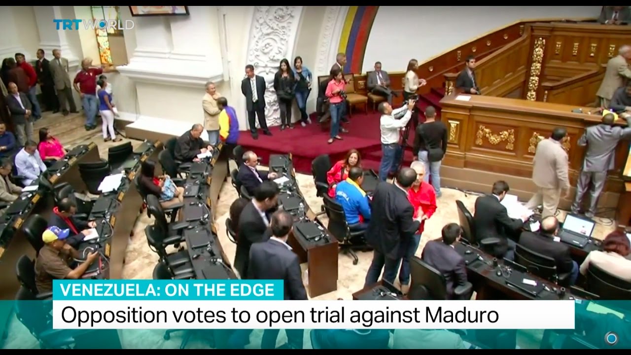 Venezuela On The Edge: Opposition votes to open trial against Maduro