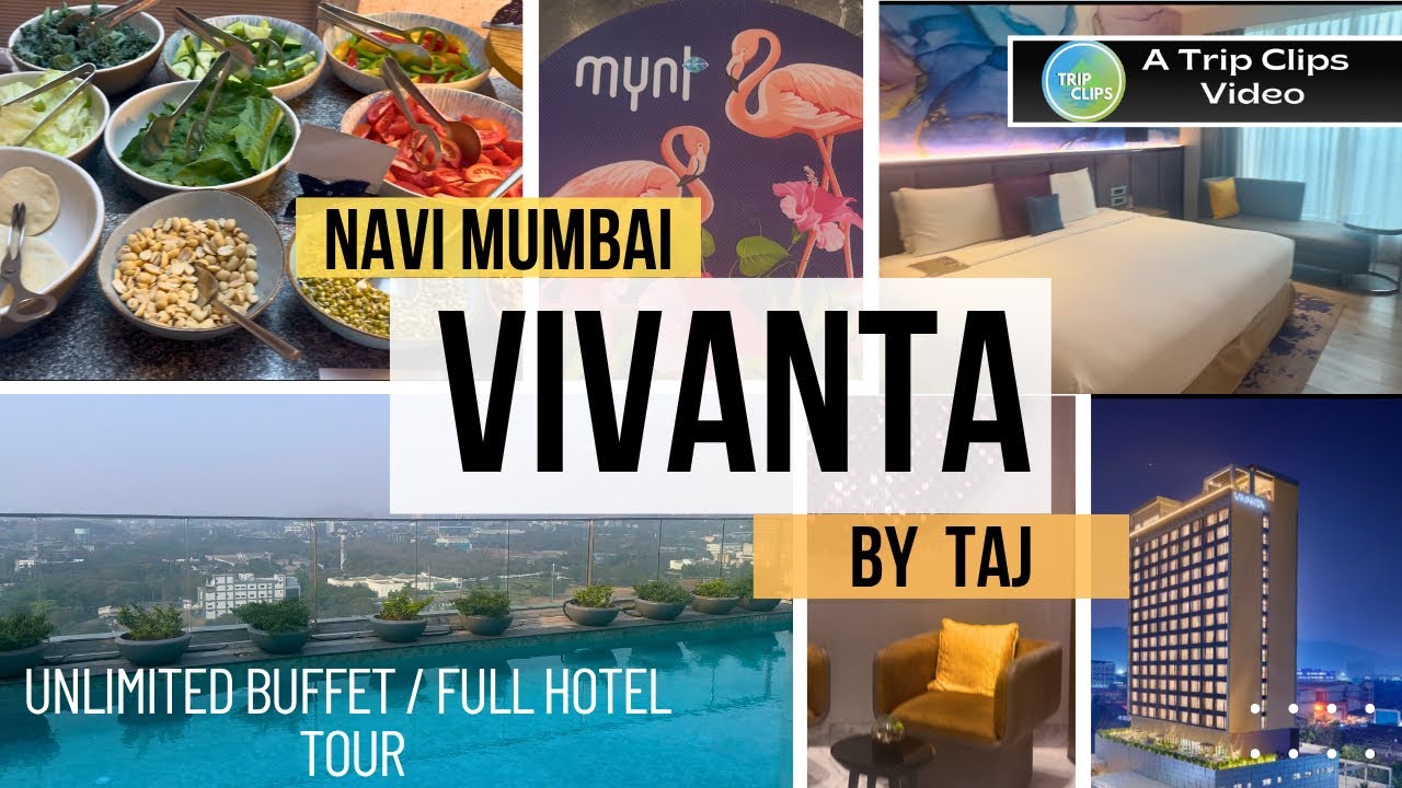 Vivanta by TAJ, Navi Mumbai| Unlimited Buffet|Room Tour|Full Hotel Tour|Wink Restaurant