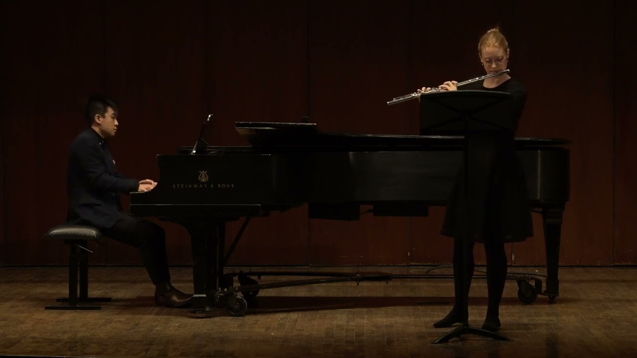Srul Irving Glick, Sonata for Flute and Piano: I