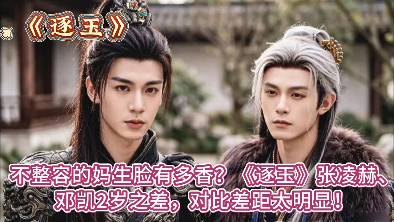 不整容的媽生臉有多香？《逐玉》張淩赫、鄧凱2歲之差，對比差距太明顯！哭不出來別尬演！看《逐玉》田曦薇的哭戲，才明白陳道明的話終於應驗了！ #张凌赫#田曦薇