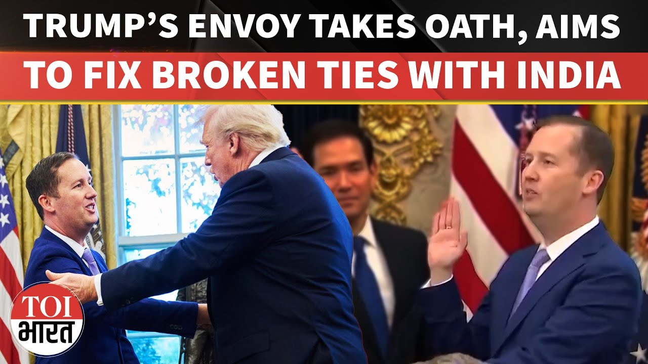 New US Ambassador Sergio Gor Takes Oath, Trump Says He&rsquo;ll Improve Strained Ties With PM Modi&rsquo;s India