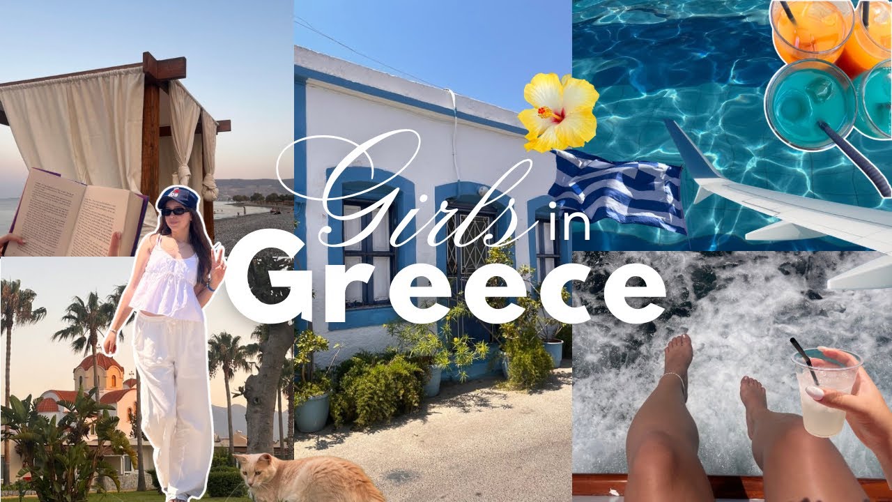 Greece vlog 🐚🐠🏝️| island hopping, swimming, beach days, parties & more 