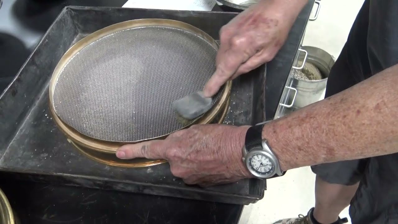 Sieving to Completion Fine Aggregate