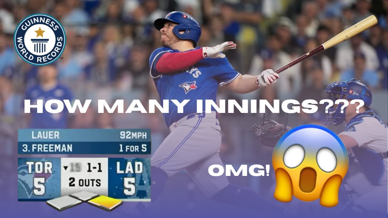 The MLB Game That Set a World Record