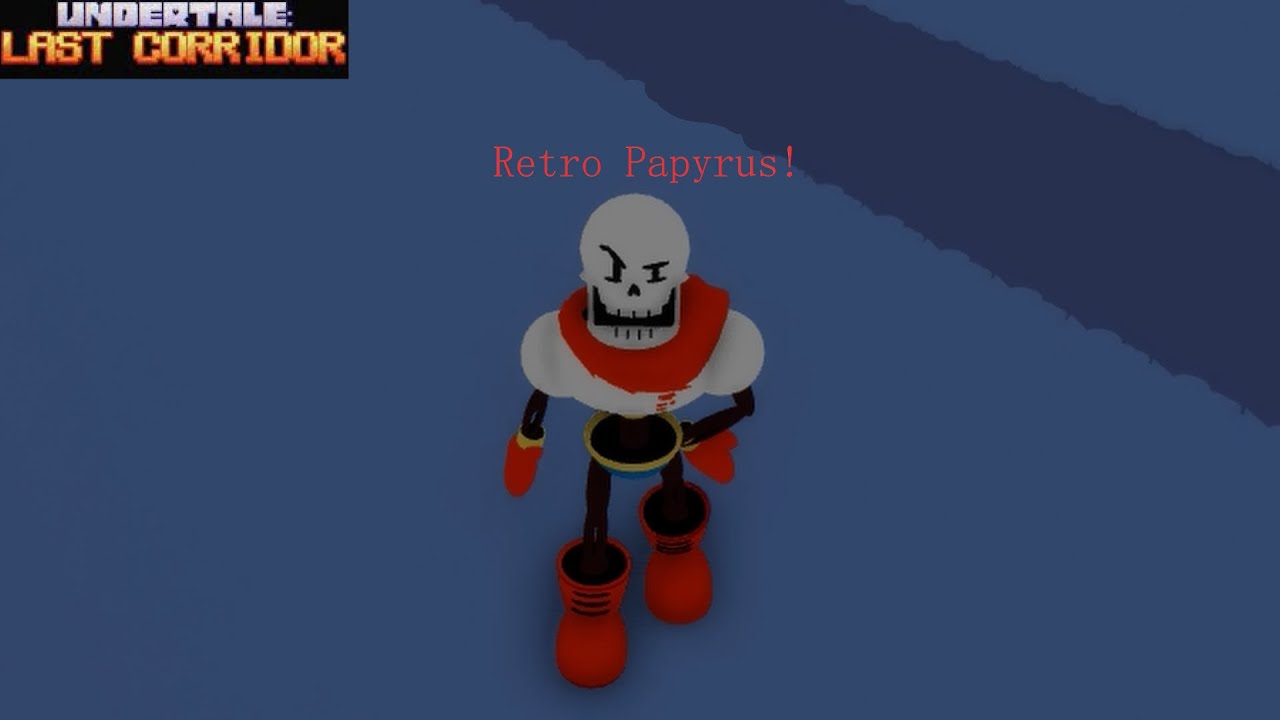 Retro Papyrus Gameplay | Undertale: Last Corridor