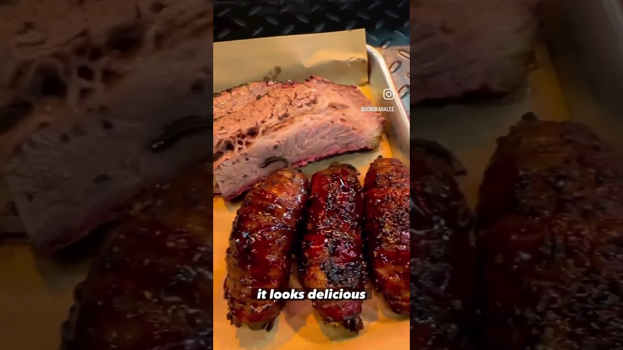 Hutchins BBQ in Frisco, TX. Tried the Texas Twinkie for the first time! #bbq #texastwinkie