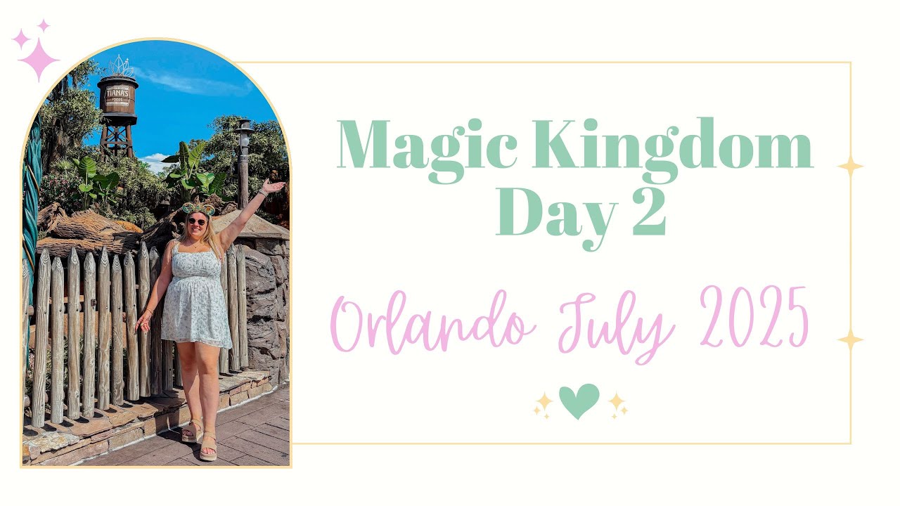 Magic Kingdom! Day 2 in Orlando, Florida!