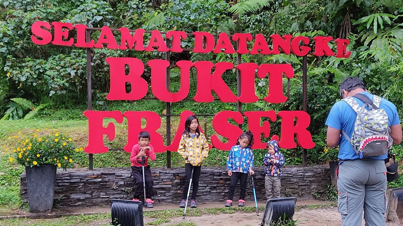Kids go hiking: Fraser Hills Mager Trail- Abu Suradi Trail - Hemmant Trail