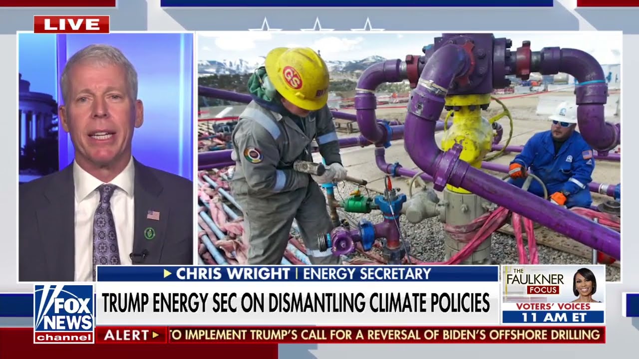Secretary Wright joins FOX's Dana Perino - February 6th, 2025