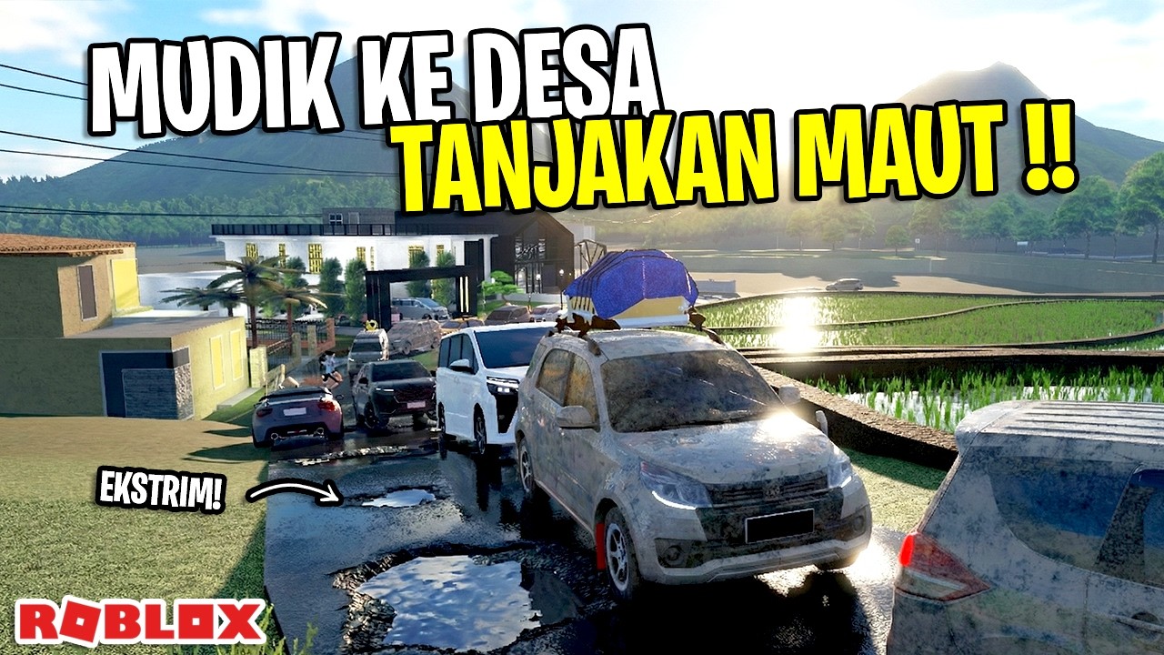 MUDIK KE DESA LEWAT TANJAKAN MAUT EKSTRIM MALAH TRAGEDI DAN BIKIN MACET 😱?!! - CDID ROLEPLAY